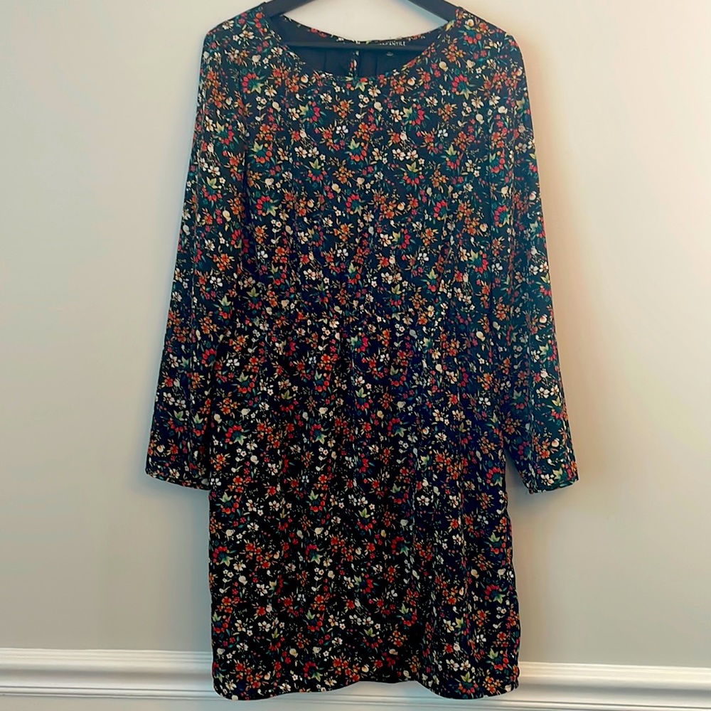 JCrew Mercantile Fall Floral Dress, Size 12